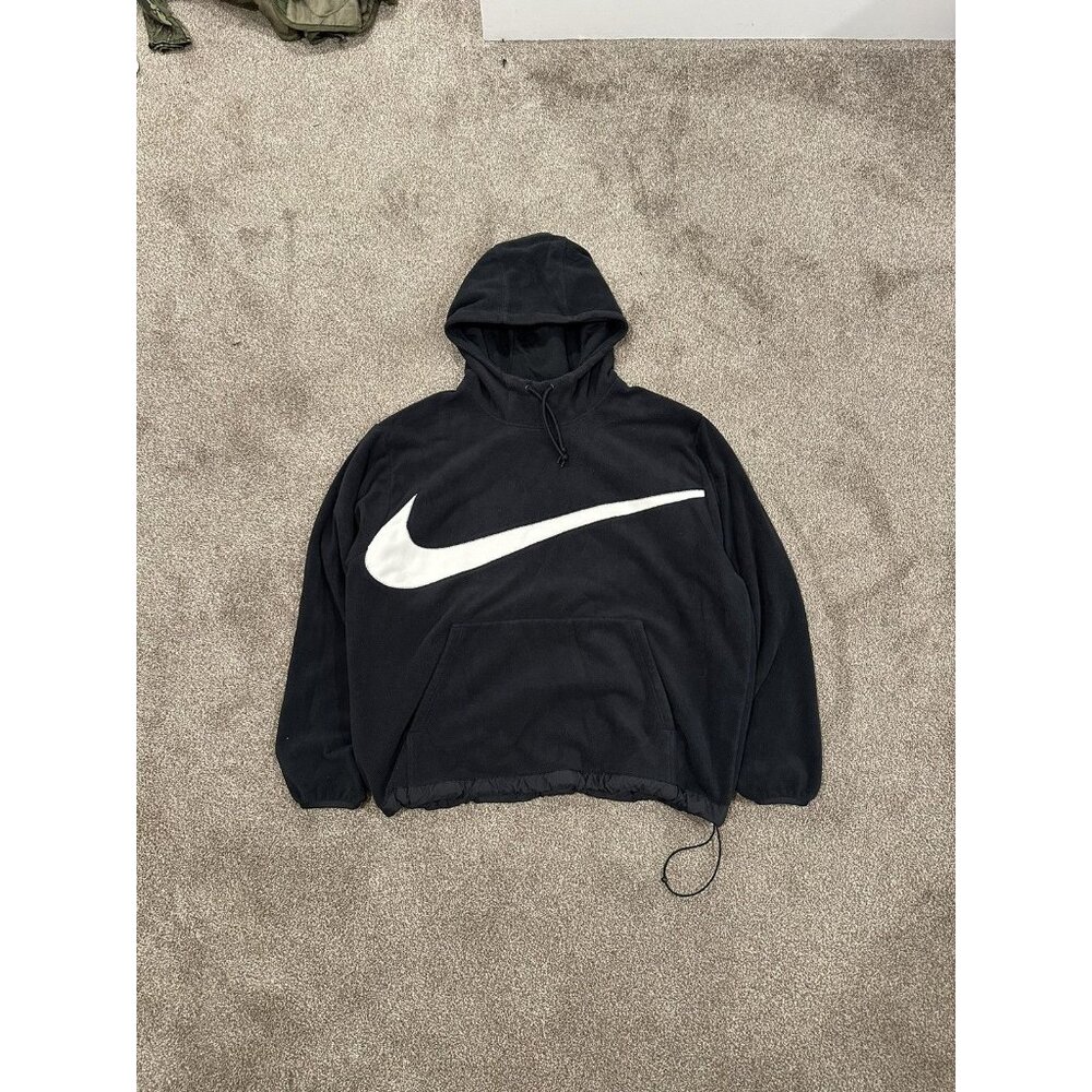 NIKE BIG LOGO TEDDY FLEECE HOODIE